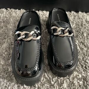 NIB Azalea Wang Platform Oxford Mules